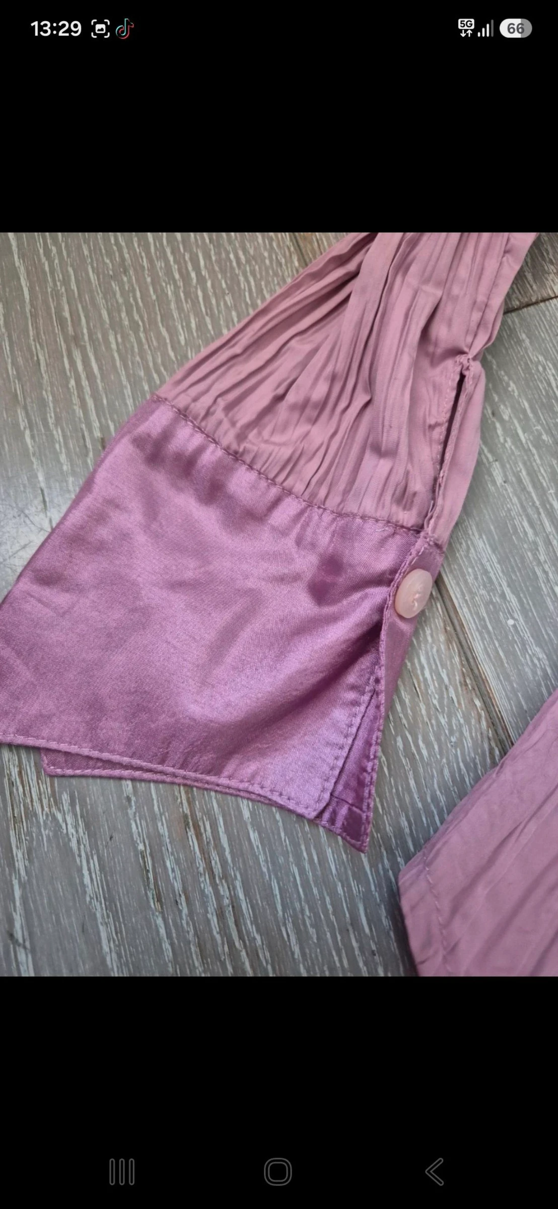 Blusa rosa manga larga. Fini. Tamanho único – photo 3